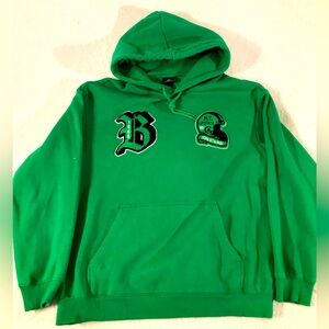 H&M Letterman Hooded Sweatshirt